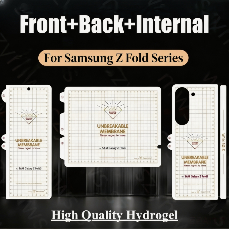 Filme De Hidrogel De Alta Qualidade Para Samsung Galaxy Z Fold 8 7 6 5 4 Capa Co