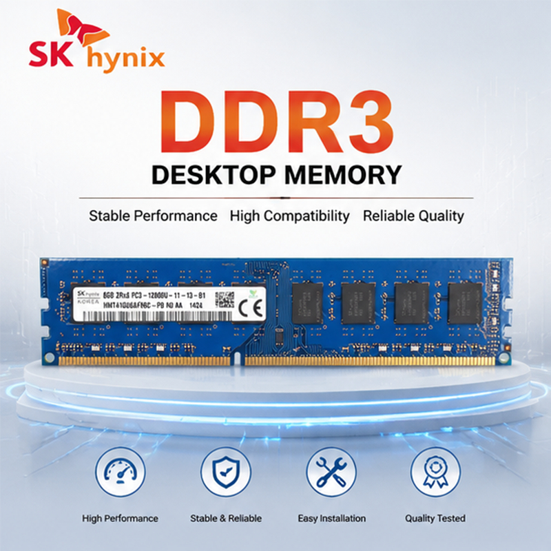 Transporte Rápido SK Hynix DDR3 Memória Desktop 240pin 4GB 8GB 1600Mhz 1333Mhz PC3L-12800 1.35V 1.5V