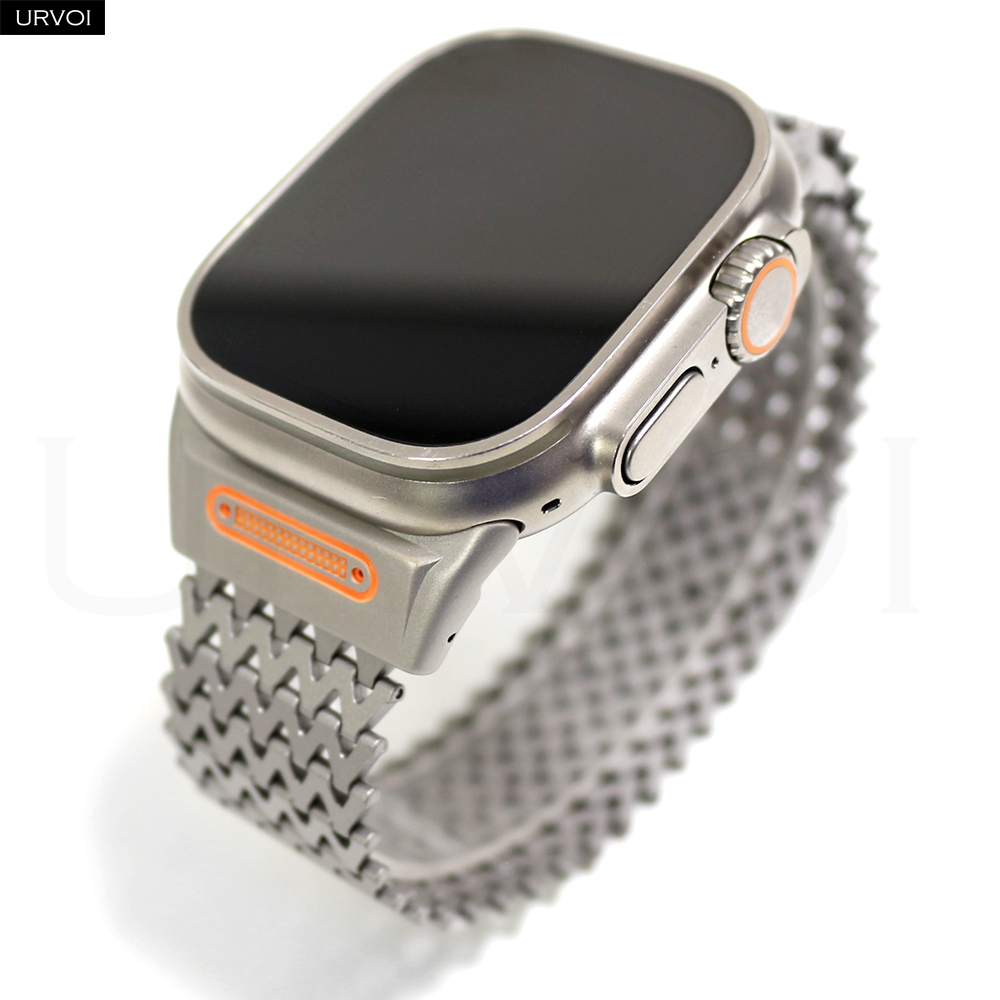 URVOI Banda Para Apple Watch Ultra 3 2 Série 11 10 9 87 SE Fivela Magnética loop