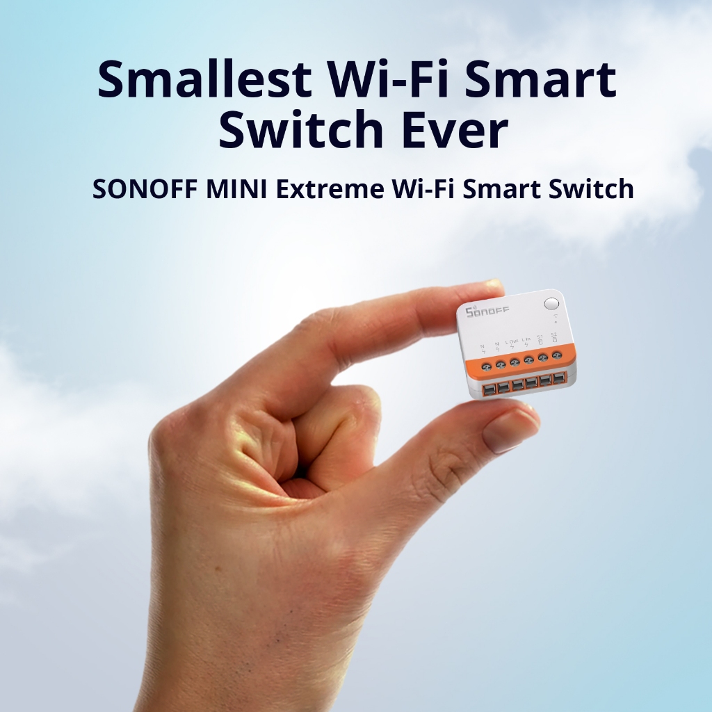 1/4 Pçs SONOFF MINIR4 Wifi Switch Mini Extremo Módulo De Casa Inteligente Relé W