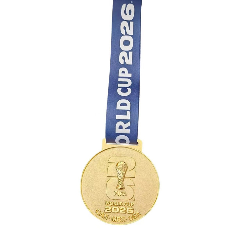 Medalha Da Copa Do Mundo De 2026 Espanha Argentina Brasil Campeões De Futebol Lembrança Coleção De Fãs Ornamento