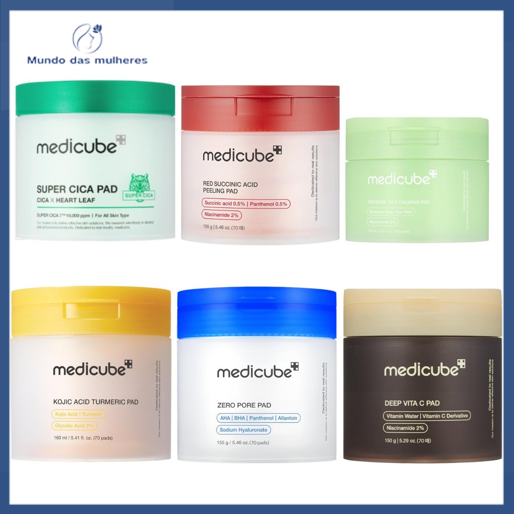 Medicube Pad 6types (Zero Pore 2.0,Vita C