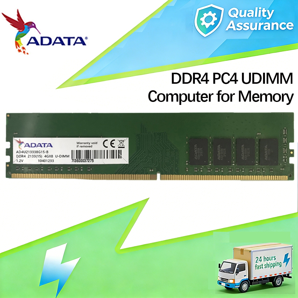 ADATA DDR4 RAM 4GB 16GB 8GB 2133Mhz 2400Mhz 2666MHz 3200Mhz Desktop 1.2v PC4 Para Memória DIMM