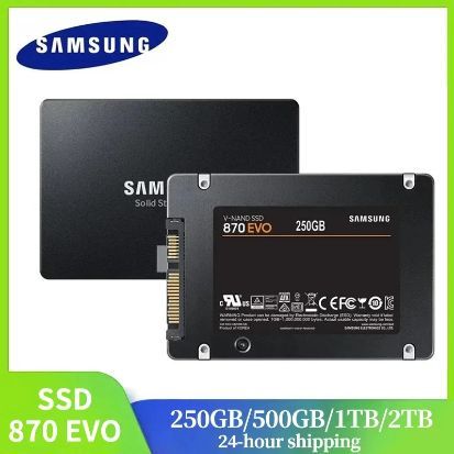 Samsung 870 EVO 1TB 2TB 4TB SATA III SSD Unidade De Estado Sólido Interna De 2.5