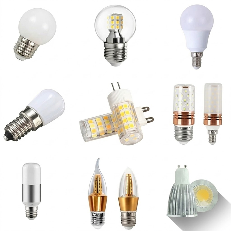 Lâmpada LED Brilhante Com Eficiência Energética De Longa Duração , Vários Estilos De Tamanhos Para Iluminação Interna De