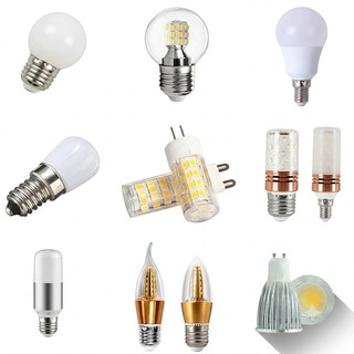Lâmpada LED Brilhante Com Eficiência Energética De Longa Duração , Vários Estilos De Tamanhos Para Iluminação Interna De