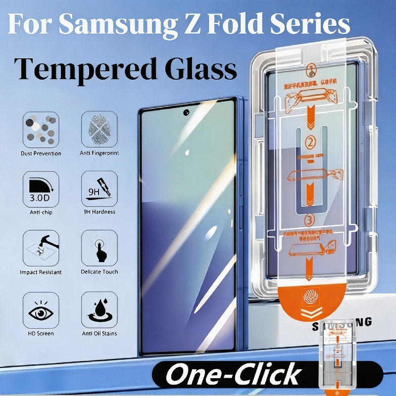 Vidro Temperado HD/Privacidade Para Samsung Galaxy Z Fold 8 7 6 Protetor De Tela