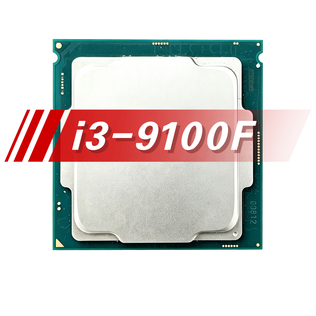 Processador CPU Core i3-9100F i3 9100F 3.6 GHz SRF7W/SRF6N Quad Core 65W 6M LGA 1151