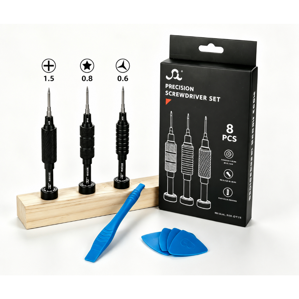 Kit 8 Magnetic Precision Wrench Set Kit for Cell Phone iPhone Notebook Pc Tablet,DAMAI