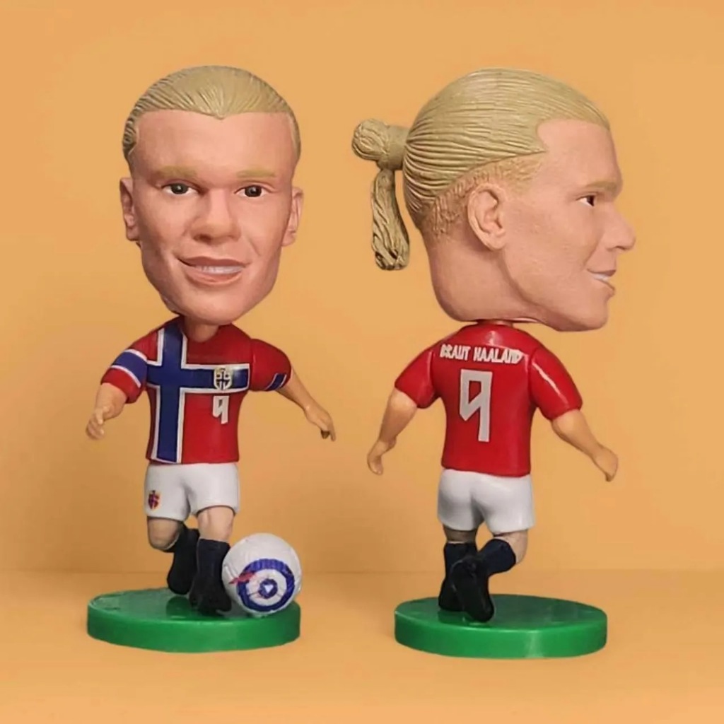 2026 copa do mundo de futebol estrela simulação boneca noruega Haaland modelo Manchester cidade clube estrela figura dec