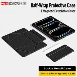 KENKE capa iPad Para ipad Air Pro 11 pro 13 12.9 mini 6 mini 7 ipad 10/ipad 11 a16 Air 4/5/6/7/8 Magnética
