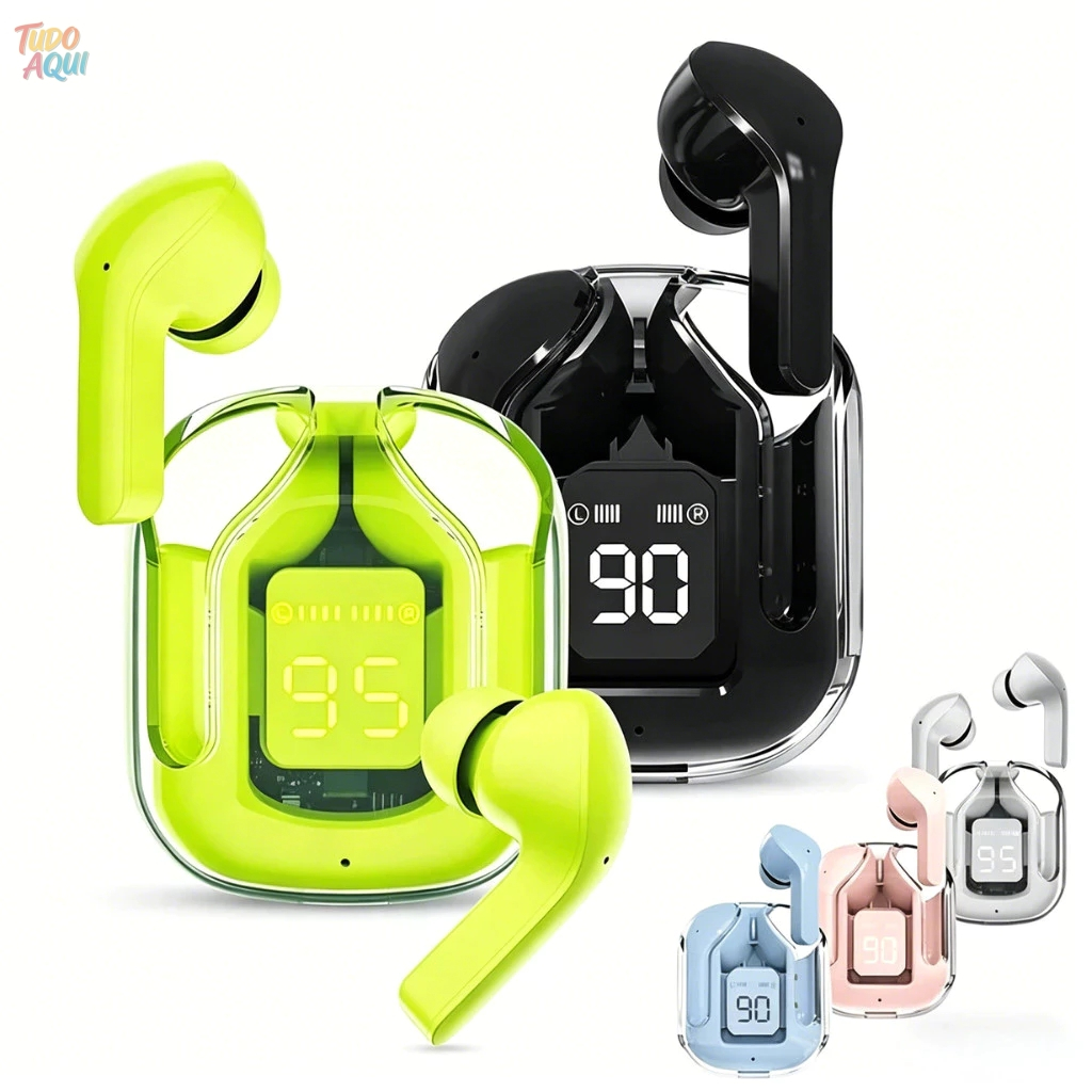Fone De Ouvido Air31 NOVO Ruído Cancelando Earbuds Bluetooth Sem Fio HiFi Stereo TWS Com Carregamento De Visor Digital