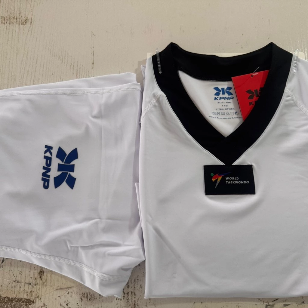 Ultra-leve absorvente de umidade Taekwondo roupas que absorvem o suor equipamento rápido elástico respirável competitivo — imagem 1