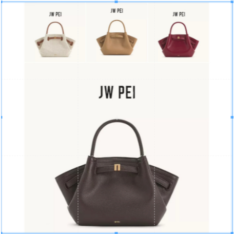 2026 Novo Estilo JW PEI Bolino Saco Hana Pequenas Senhoras High-End Portátil Crossbody Bolsa De Ombro Pequena