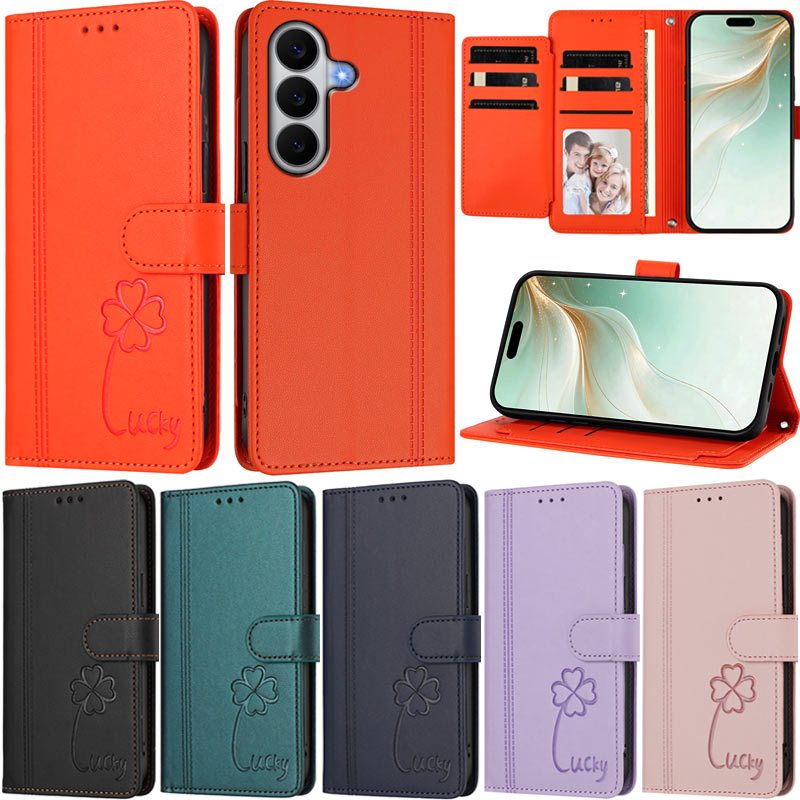 Caixa De Luxo Para Samsung Galaxy A54 A34 A14 A24 A23 A13 A73 A53 A33 A04S S23 FE A04 M23 F23 5G Carteira De Couro PU Ma