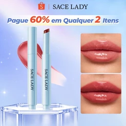 Gloss Labial SACE LADY Hidratante não transfere e à prova d'água Longa duração maquiagem