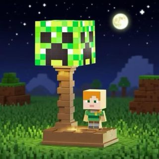 Luz Noturna LED Pixel , 5 Cores Ajustável , Ambiente De Mesa Para Jogos De Atmosfera De Cabeceira Com Controle De Toque 