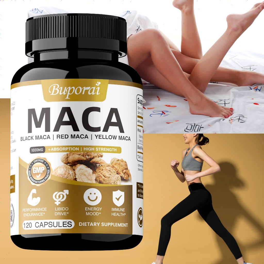 Buporai-Maca 1000mg-Sem Glúten Adição De Conservantes Sabor