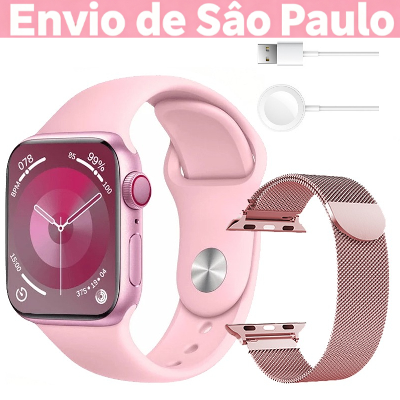 Smartwatch Feminino MINI 38mm Alta qualidade sofisticada Relógio Inteligente Chamada Bluetooth Android & iOS