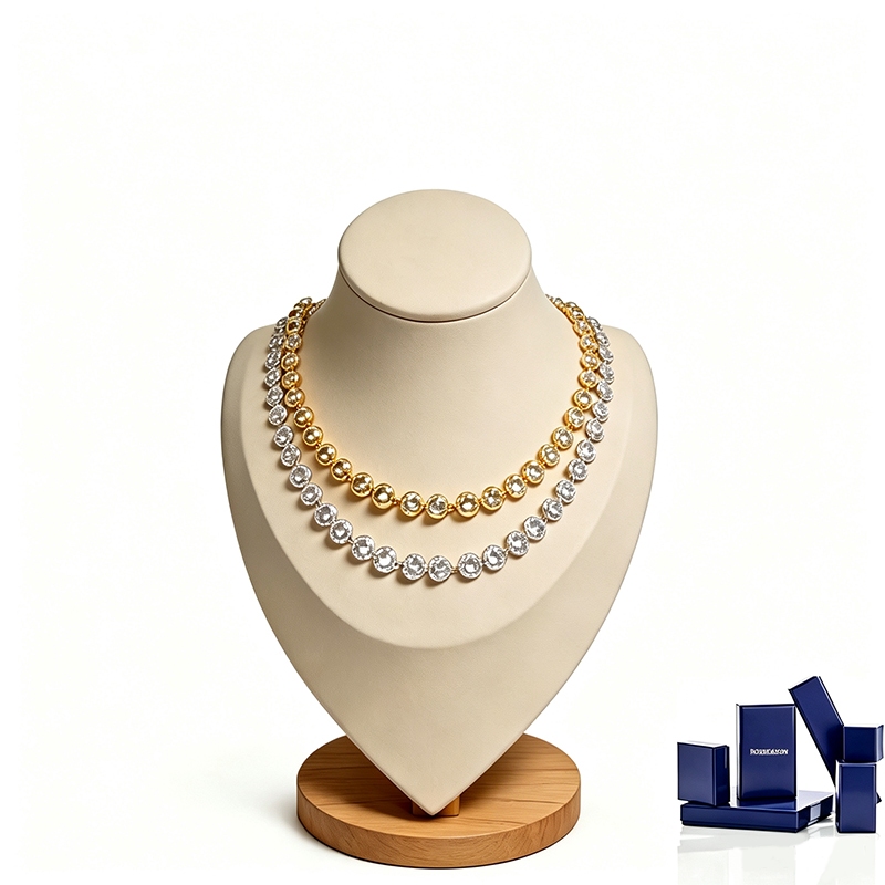 Colar De Joias Femininas : Com Pingente De Cristal , Elegante , Romântico , Coração Do Oceano