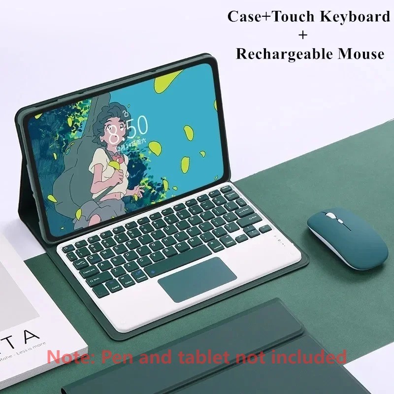 Para Samsung Galaxy Tab A11 + S11 S10 Lite Caso De Teclado Bluetooth Touchpad Ca