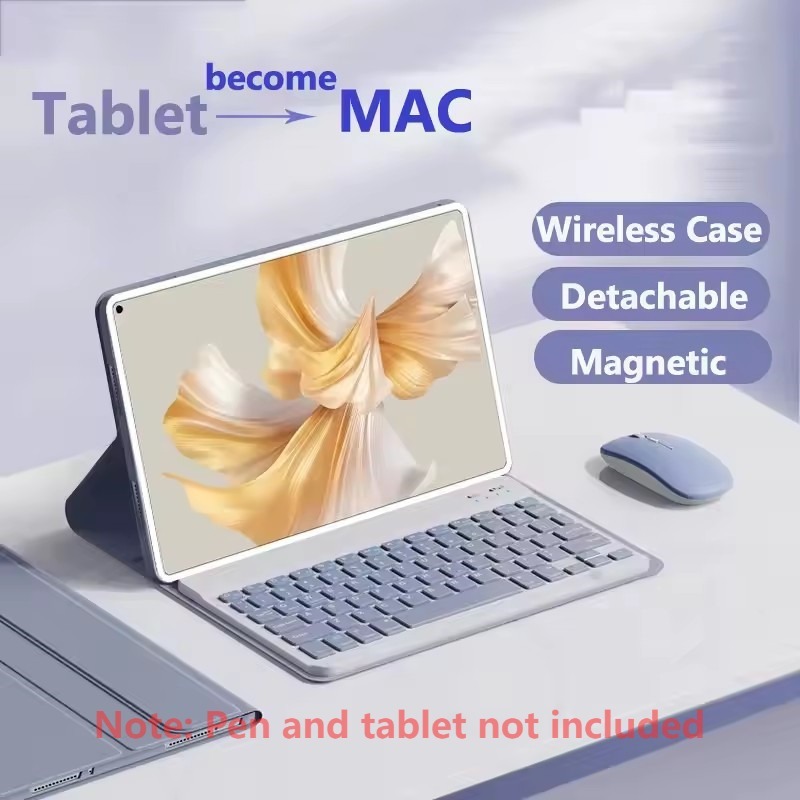 Capa De Teclado Para iPad 11/2025 Pro 11 Mini 6/7 Air 4/5 7/8/9/10/A16 Bluetooth