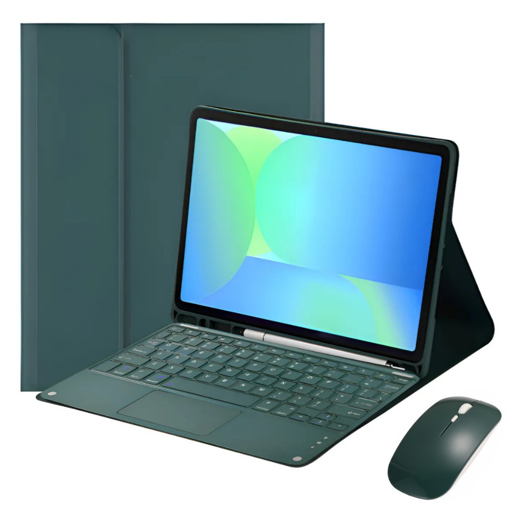 Para Samsung Galaxy Tab S10 Lite 10.9 2025 Capa De Teclado Bluetooth FE S7 S8 S9