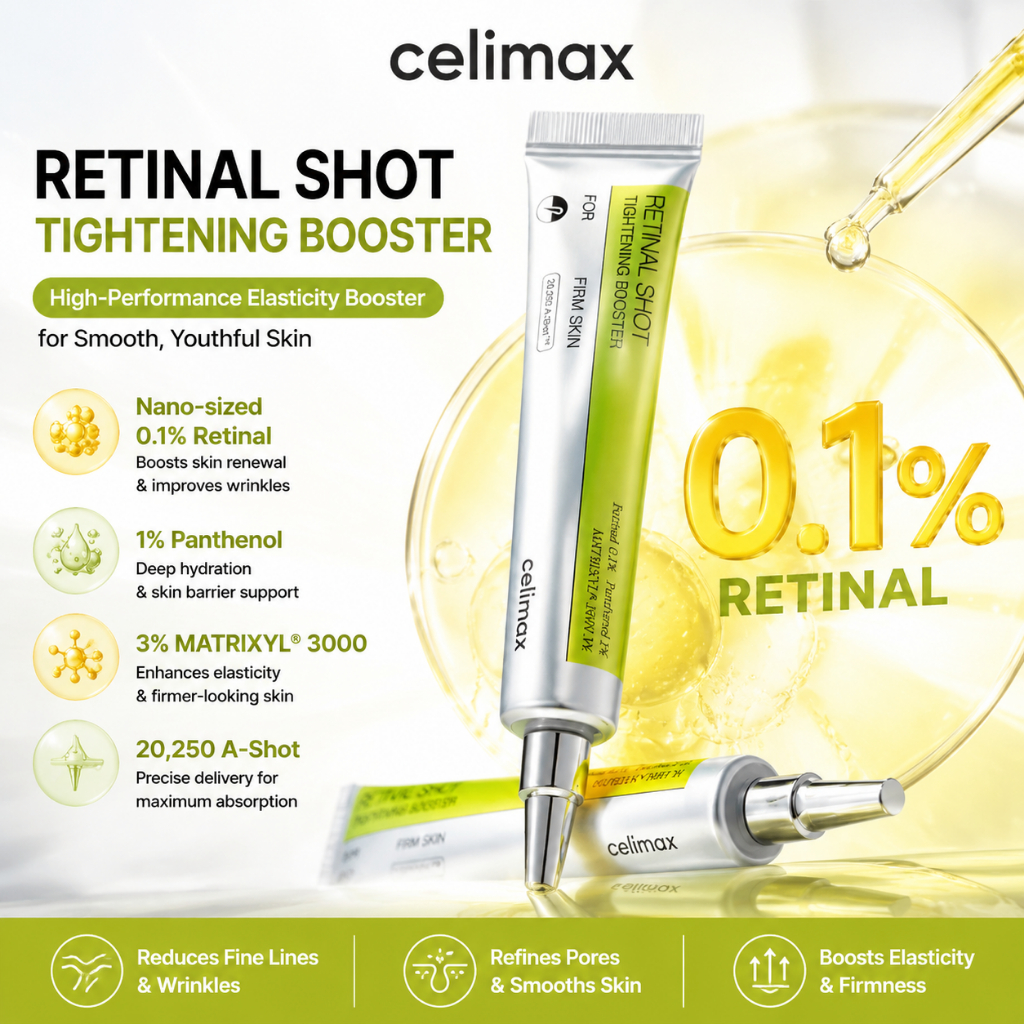8.25【Celimax】 Retinol The Vita A Retinal Shot Tighting Booster 15ml Importado Original