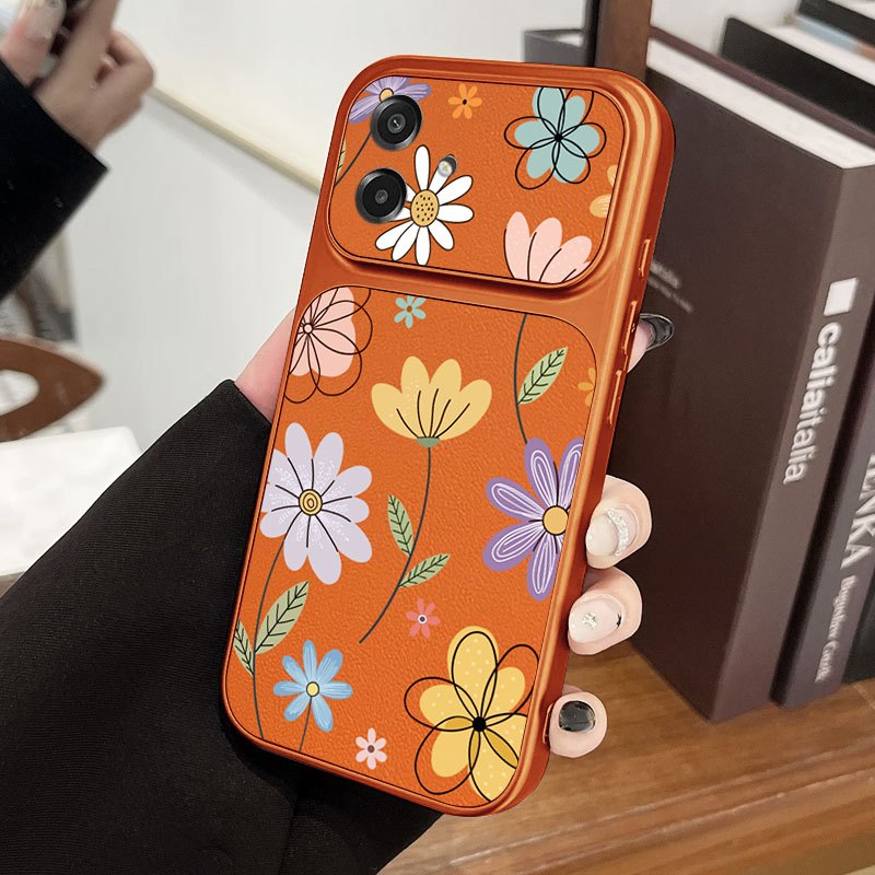 YBD Capa Para Samsung Galaxy A07 A06 A05 A04 A04E A03 Core M17E M07 F07 M05 F05 M04 F04 Bonito Floral Grande Slim Moda I