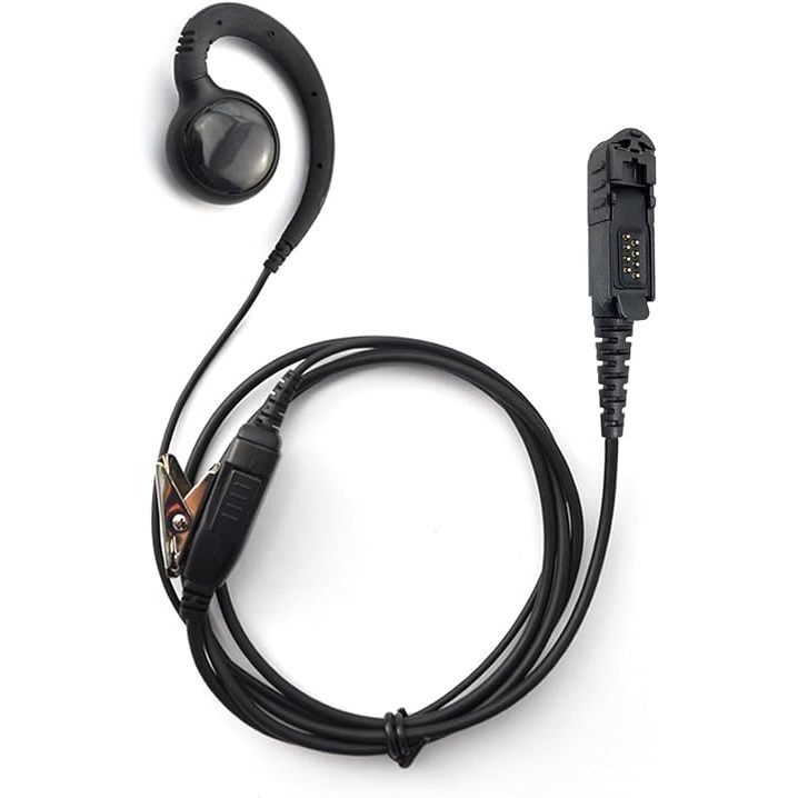 Fone De Ouvido Giratório Com Microfone PTT Compatível Motorola XPR3300e , DEP550