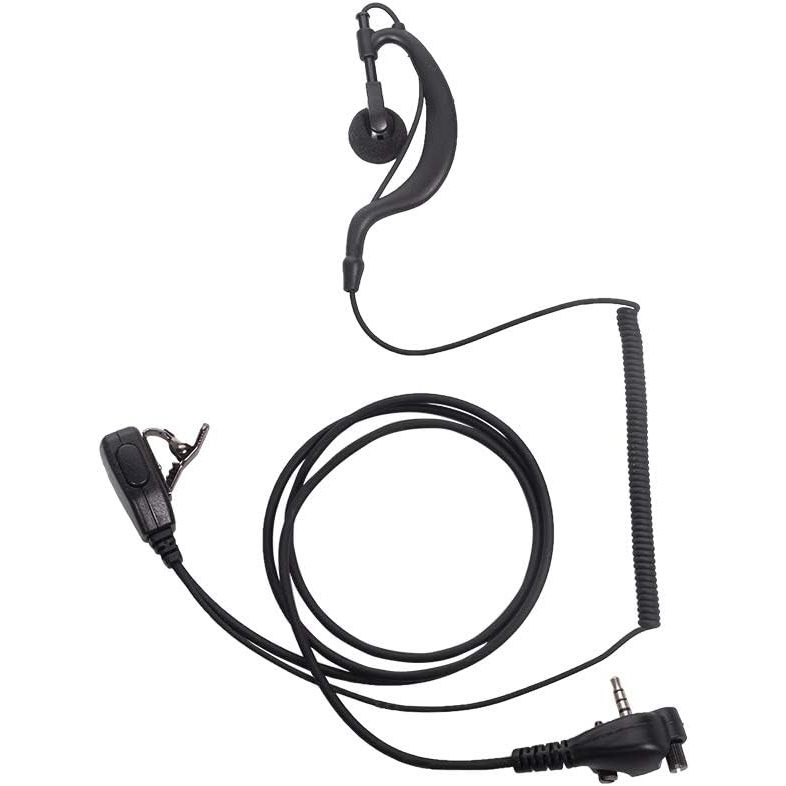 VX-261 Fone De Ouvido Com Microfone PTT Para Motorola Yaesu Vertex Rádio Padrão 