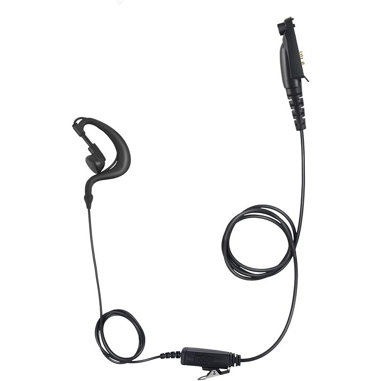 Fone De Ouvido Em Forma De G Ptt Mic De Rádio Bidirecional Para Motorola Retevis