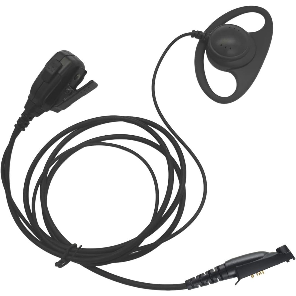 Fone De Ouvido Com Rádio Bidirecional Microfone Ptt Para Motorola Retevis Walkie
