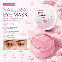 LAIKOU Sakura Máscara Olho Para Redução/Círculos Escuros/Rugas 25 Pares