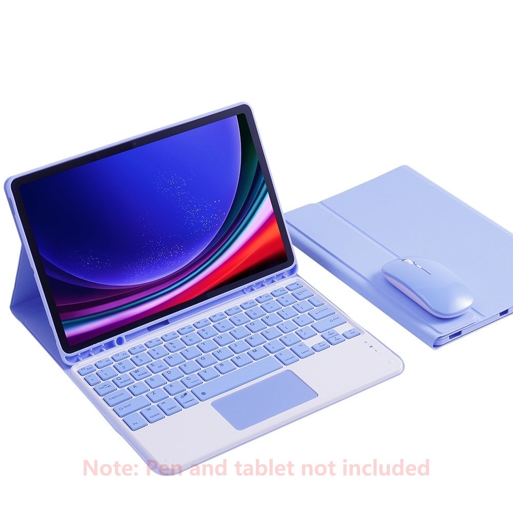 Capa De Teclado Para Samsung Galaxy Tab S10 FE/S10 Lite/+ 13.1 Touch Pad