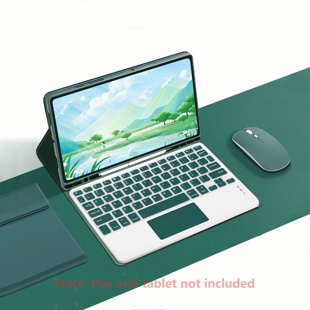 Capa De Teclado Para Samsung Galaxy Tab S11/A9 +/A11 A8 Touchpad Bluetooth