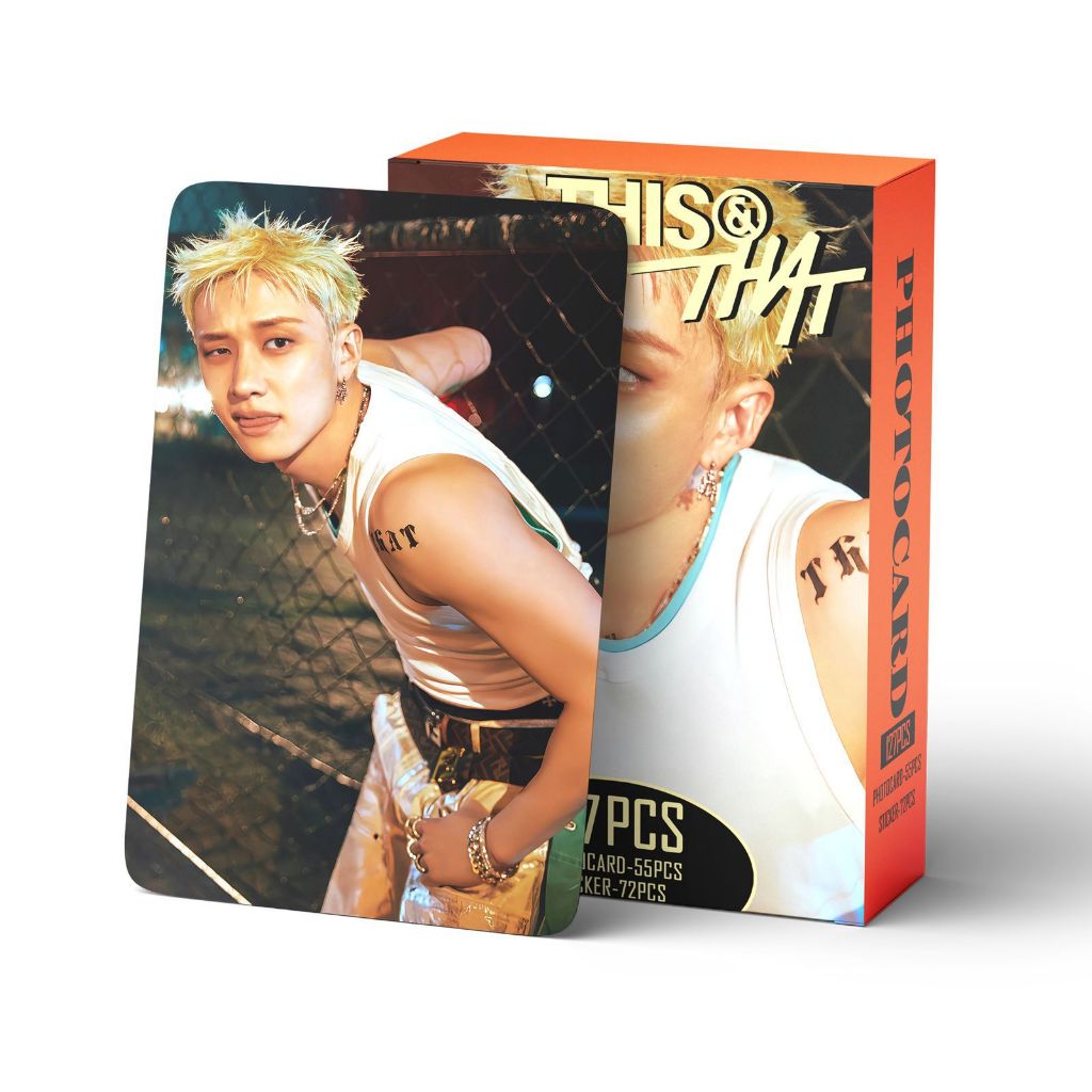 Kpop 127 Pçs/Set SK Bangchan Solo Lomo Cartões Meninos Photocards SK Cartão Fotográfico Postal Para Coleç