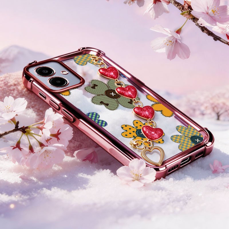 Capa YBD Para Samsung Galaxy A07 M07 F07 A06 A03 Core A04 A05 A04E F04 M04 A042F M05 F05 A032F Nova Chegada Fofa Xadrez 