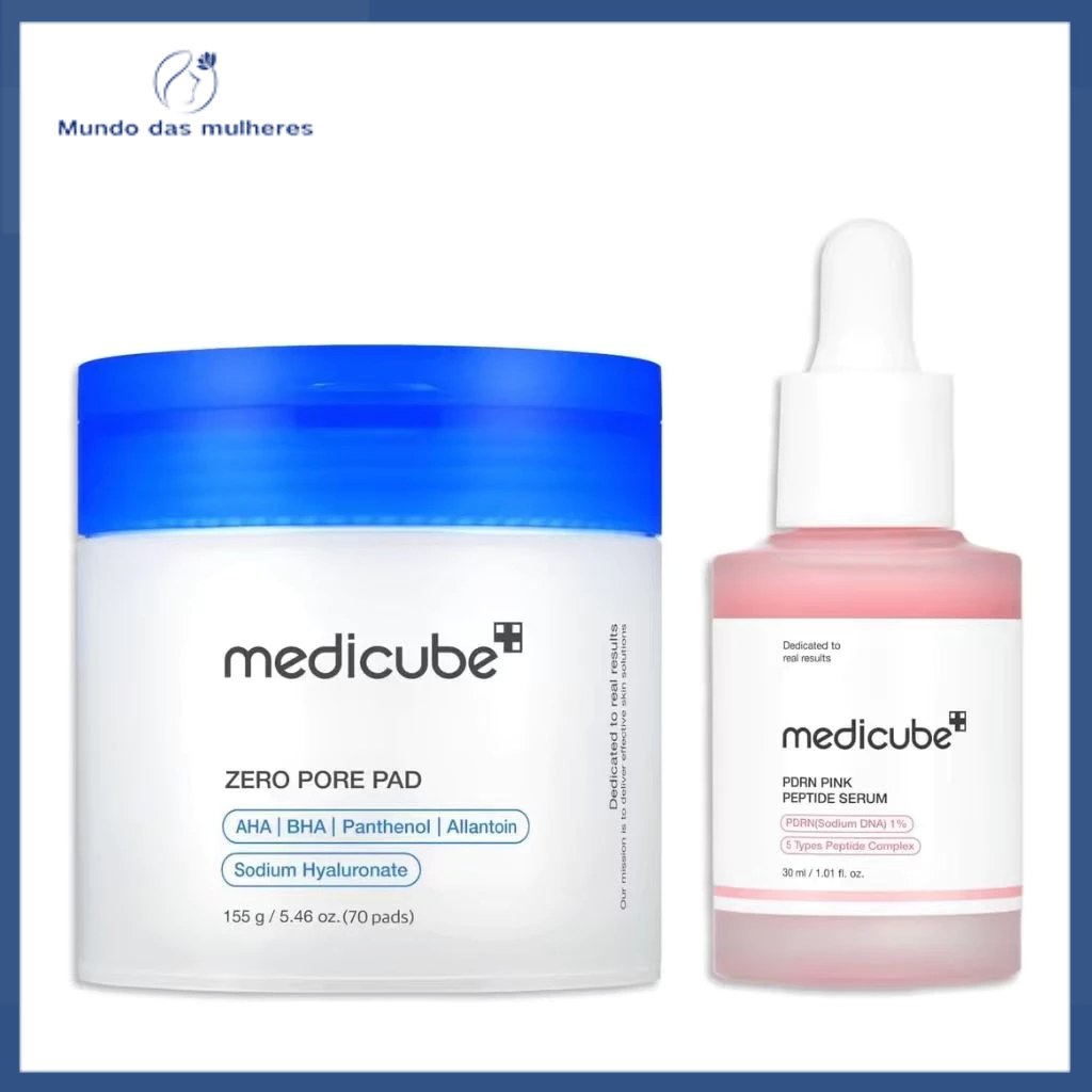 Medicube zero pore pad 2.0 Salmon PDRN Pink Ampoule 30ml — imagem 1