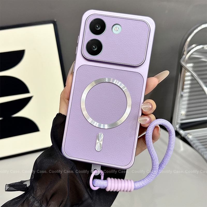 Capa Magnético Xiaomi POCO X8 X7 X6 Pro Max F8 F7 Ultra F6 Cordão Caixa de telef