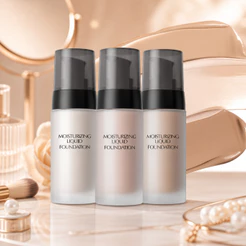 Base Corretiva Líquida LAIKOU Longa Duração Iluminando Maquiagem 40ml