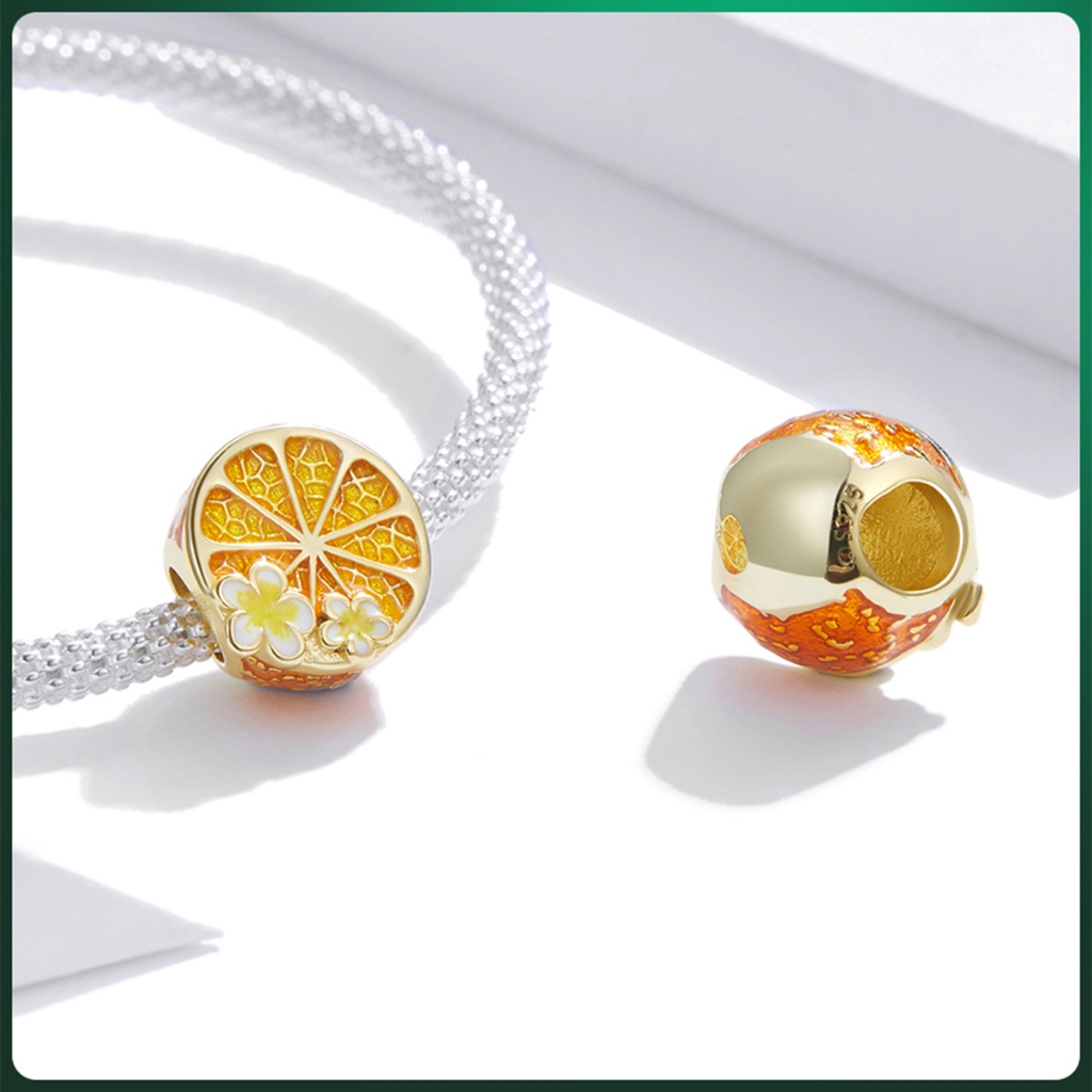 Bamoer Verão Série Prata 925 Charmosas Para Pulseira E Colar Acessórios De Joias DIY · foto 2