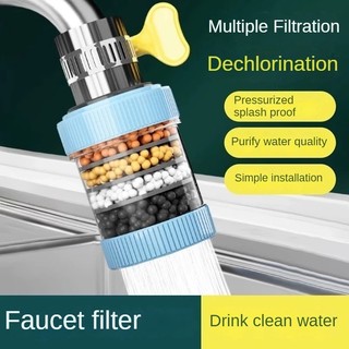 Filtro de extensão de torneira universal à prova de respingos purificador de água de cozinha doméstico purificação unive
