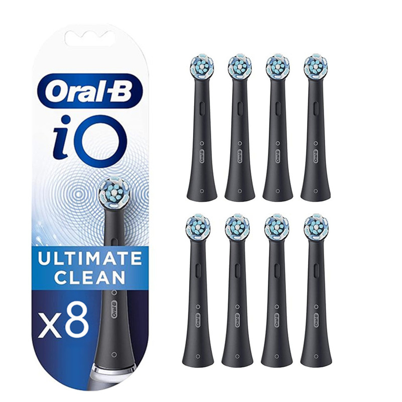 Para Cabeça De Escova De Dentes Elétrica Oral B iO Ultimate Clean , Cerdas Torcidas E Angulares Remoção Mais Profunda De