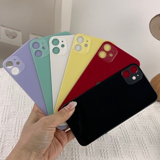 Substituição De Vidro Traseiro Compatível Com iPhone 11 Tampa Traseira Da Bateria Multicolorida 1 : 1 Peças De Reparo Ad