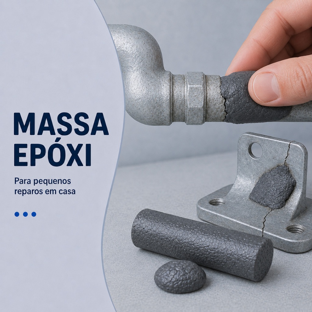 Massa Epóxi Resistente Ao Calor-Reparo Cheio De Aço E Alta Temperatura Para Motor , Escapamento Radiador