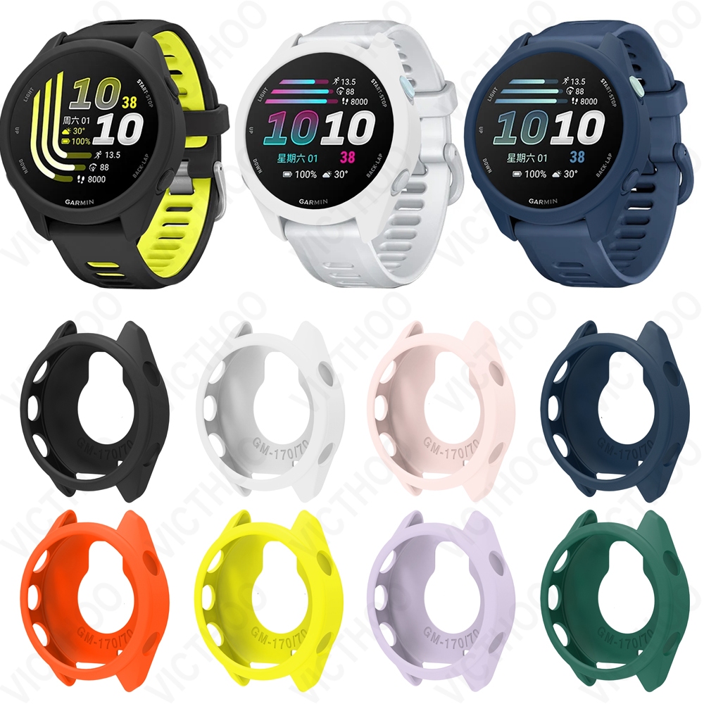 Capa Protetora De Tela De Silicone Macio Para Garmin Forerunner 170/Forerunner 70