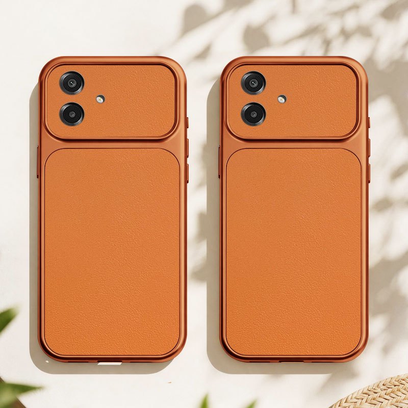 Capa De Couro YBD Para Samsung Galaxy A07 A06 A05 A04 A04E A03 Core M17E M07 F07 M05 F05 M04 F04 Galvanizado Janela Gran