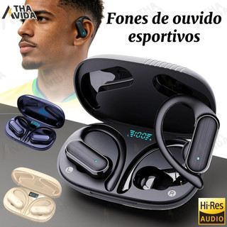 Nova atualização Fone de Ouvido Bluetooth 5.3 TWS Sem Fio Controle Touch Estéreo HiFi À Prova D'Água