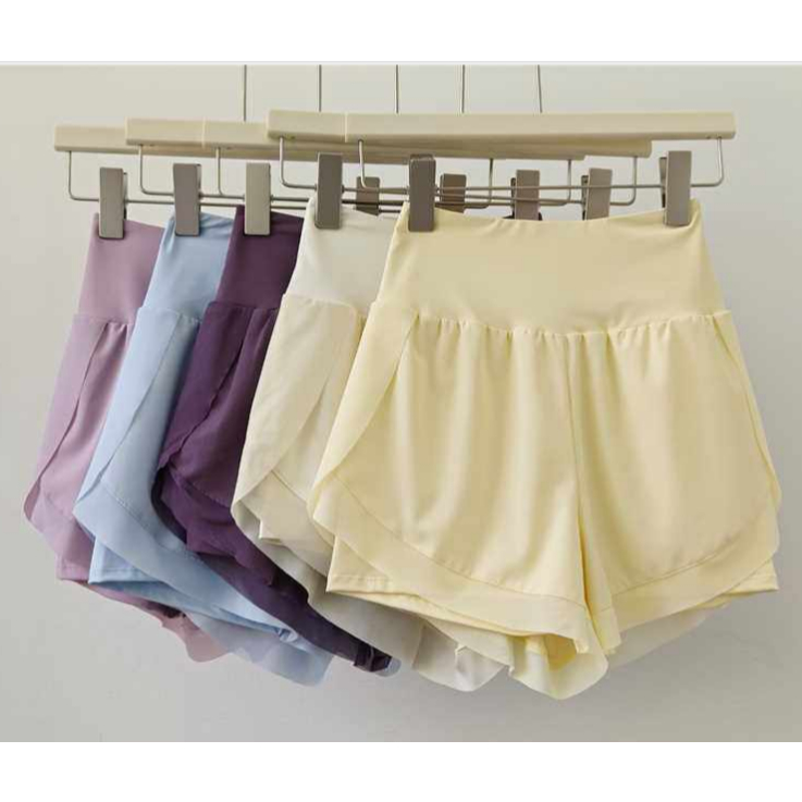 Shorts Esportivos Femininos De Verão , Malha 2 Em 1 , Secagem Rápida , Yoga , Respirável , Fitness , Cintura Alta Corrid...
